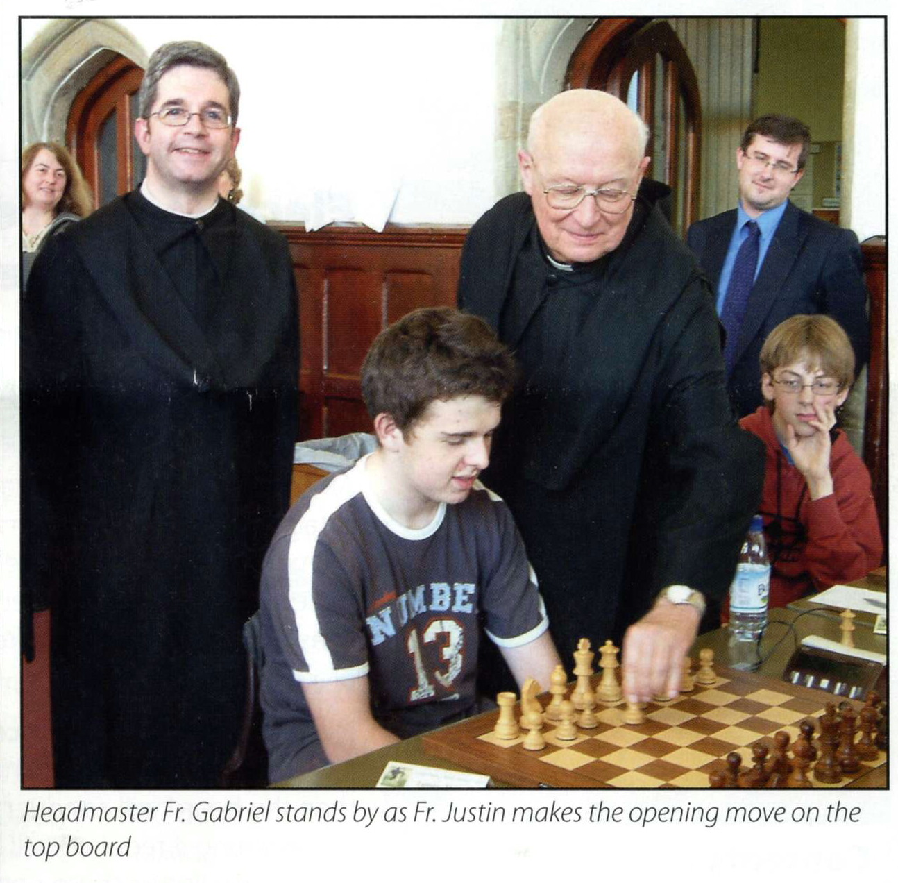 Justin Caldwell at the Ampleforth Championship